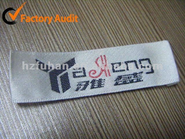 All Kinds of Sports Waring Satin Clothing Label