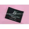China-made high quality woven clothing label