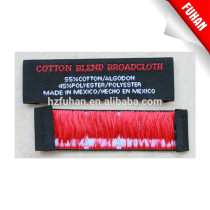 High quality garment custom fabric label