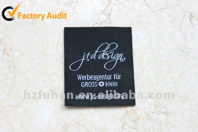 2012 Hot Sale Customized Clothing Labels
