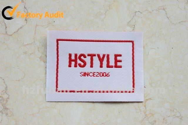 2012 Customized High Quality Woven Fabric Lables