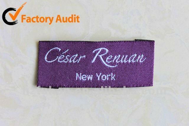 Clothing Trade Mark Label for Fashionable Leather Suit
