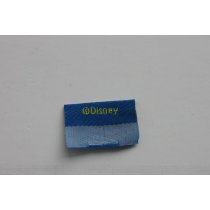 side folded woven label for custom