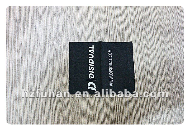 fifty per cent discount black woven label