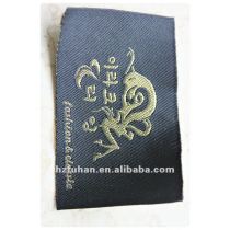 gloden picture woven label for men garment