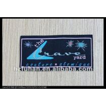 dress fabric woven label for clothing