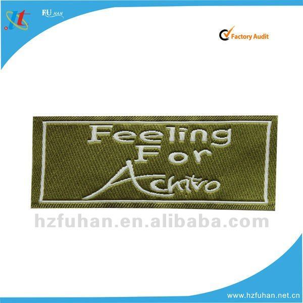Fabric Brand Logo Denim Jeans Clothes Main Labels