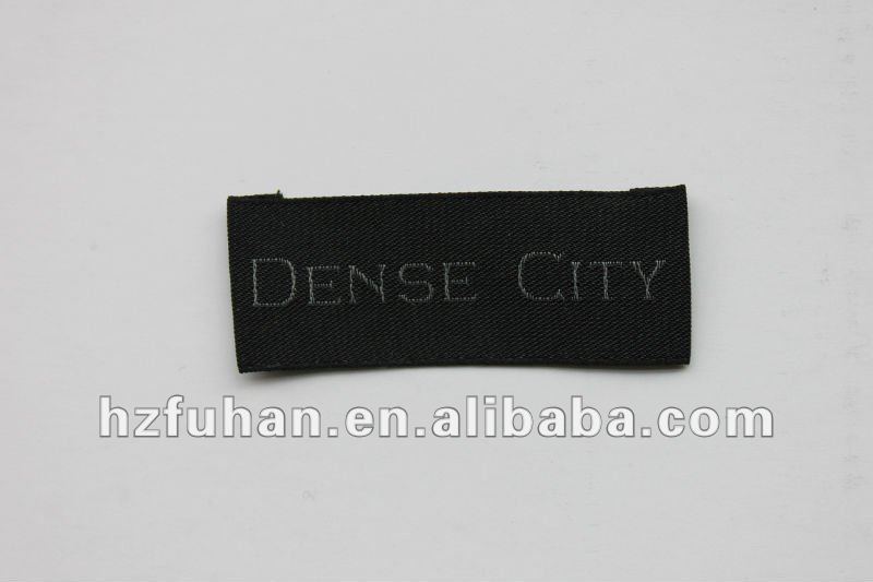 woven label of cotton fabric