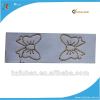 butterfly supplier china and gloden woven label