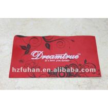 high quality damask material woven label design for bedding