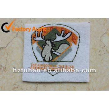 fabric custom woven label for clothing