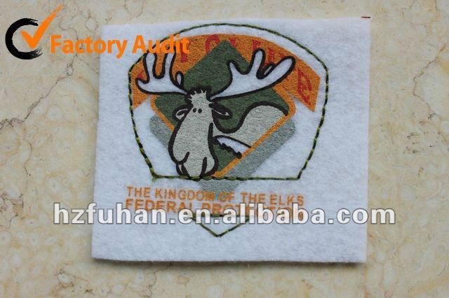 fabric custom woven label for clothing
