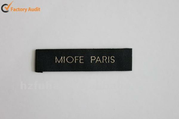 fashion fabric woven labels with blanket