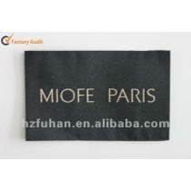 big size woven labels for high quality men's suit
