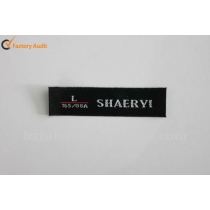 customized clothing size woven labels