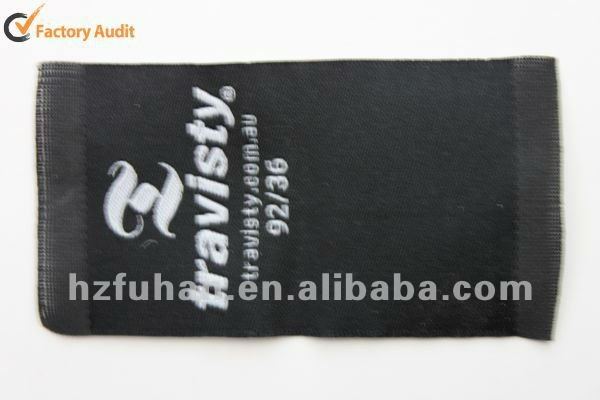 woven labels for men's sports clothing