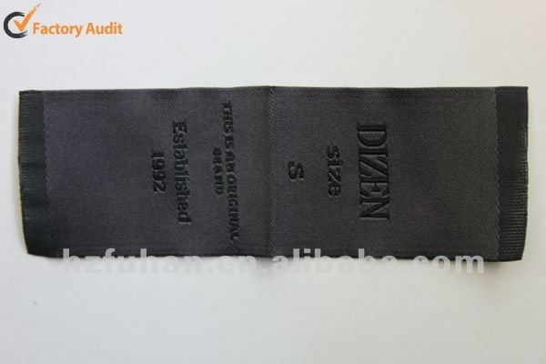 Children's clothing woven labels of high quality