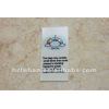 100 polyester care label for garment