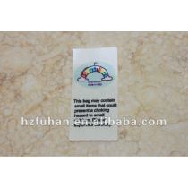 100 polyester care label for garment