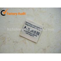 woven label wholesalers, customize care label fabric