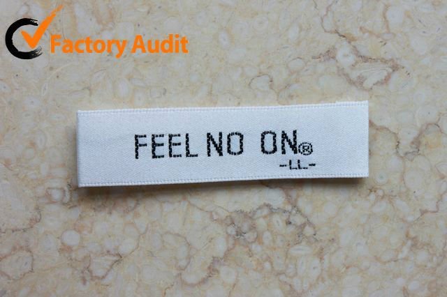 woven label wholesalers, customize end fold woven label