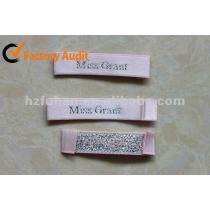 woven label wholesalers, customize ribbon woven label