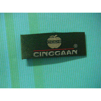 Directly Factory double shuttle high density woven label