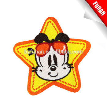 Best price for metallic thread woven clothing patch
