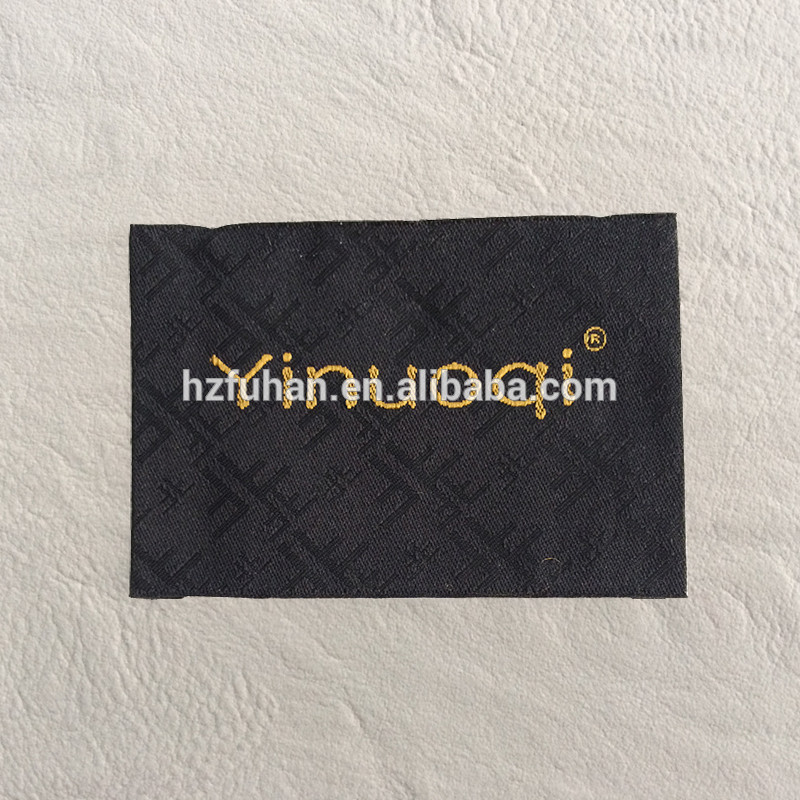 Best price for metallic thread woven clothing patch