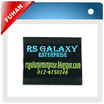 customized high quality garment woven label