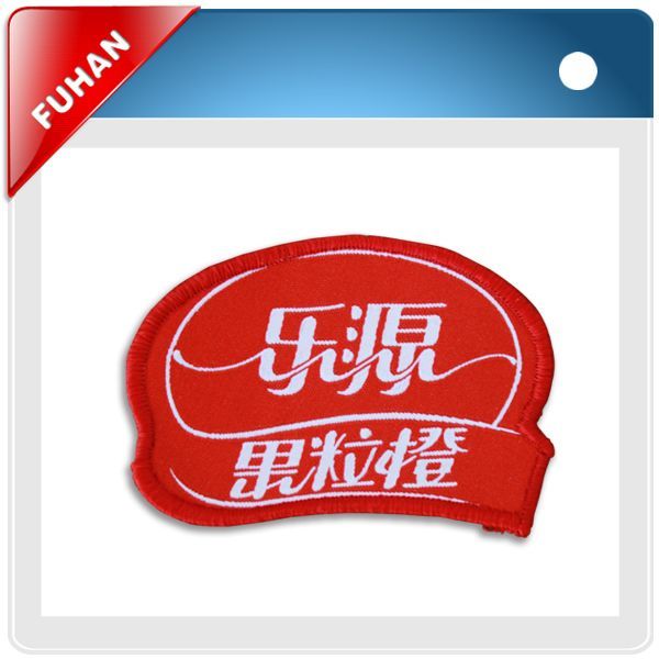 2013 fashion design customed woven patch