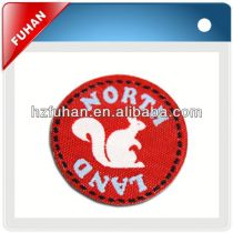 2013 wholesale colourful woven badge label