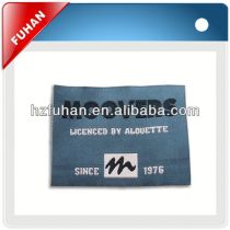 2013 newest style iron on woven label