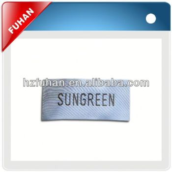 2013 directly factory custom anti-counterfeit woven labels