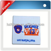 Directly factory custom woven clothing label