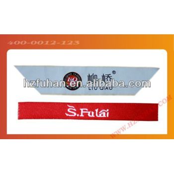 2013 directly factory custom woven label wristbands
