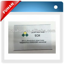 Direct Manufacturer sportswear main label for clothes