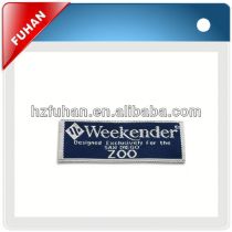Fashionable custom woven care label for clothing
