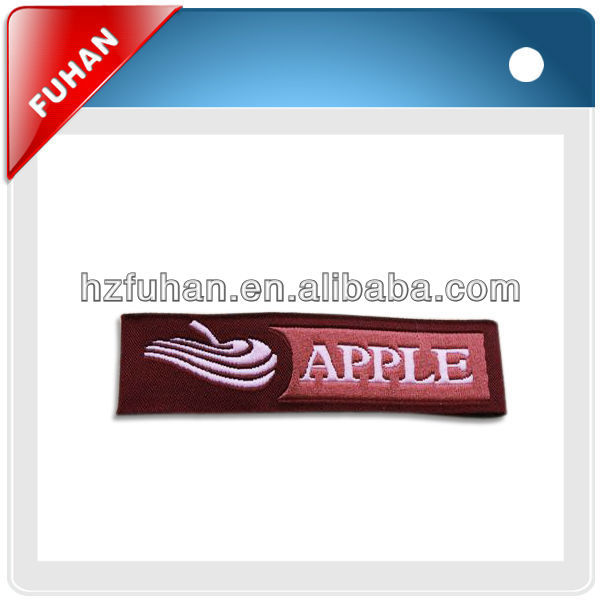 Various kinds of woven embroidered label for garments
