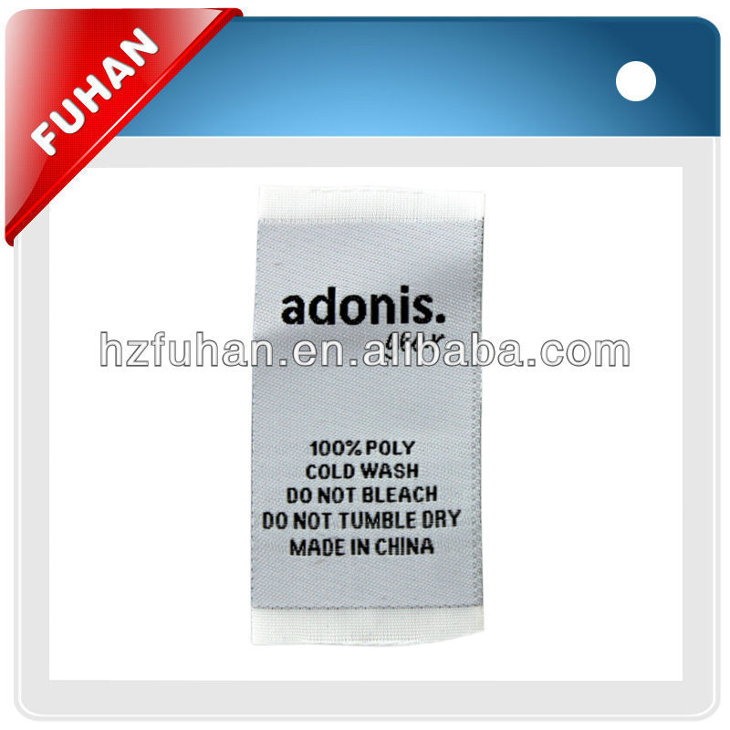 2013 Directly factory plastic label tag