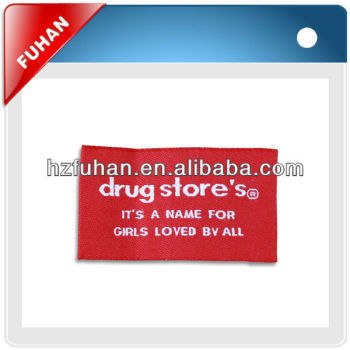 2013 Directly factory silk clothing labels