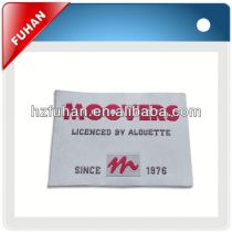 2013 Directly factory embroidered woven patch woven sewing labels