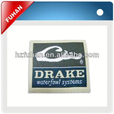 Customed directly factory woven flag labels