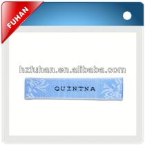 2013 Directly factory embroidered garment labels