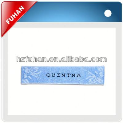 2013 Directly factory embroidered garment labels