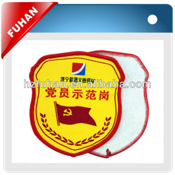 Colorful design garment label patch with reasonable price