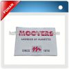 Customed directly factory woven logo labels