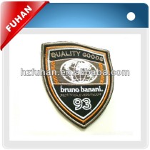 Lovely cute iron woven label with best price
