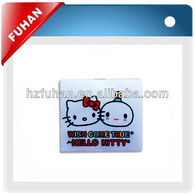 Promotional gradient woven label for hot sale