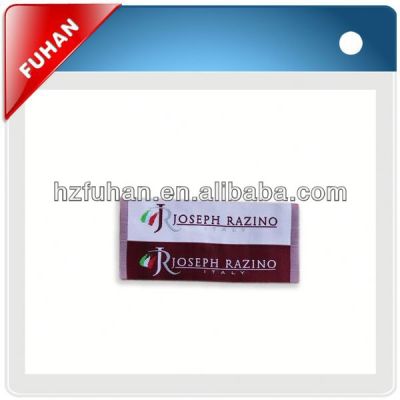 Customed directly factory stuffed woven label